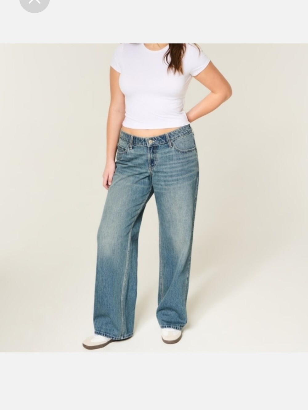 Hollister Low Rise Baggy Jeans